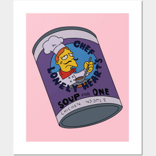 Chef Lonely Heart's Soup for One Posters and Art
